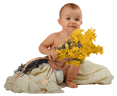Kaz_Creations Baby Enfant Child Flowers - gratis png