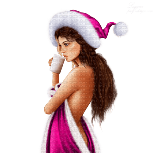 christmas woman by nataliplus - PNG gratuit