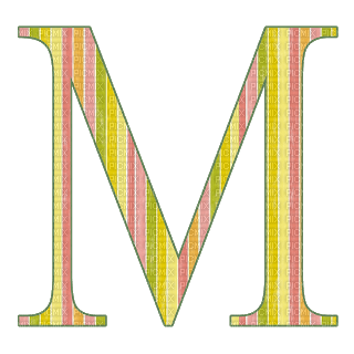 Kaz_Creations Alphabet Letter M - PNG gratuit