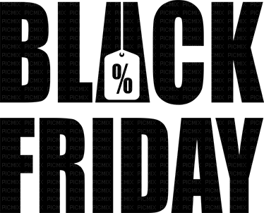Black Friday Shopping Sale Text - Bogusia - ilmainen png