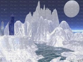 Fantasy Ice Scenery - zdarma png