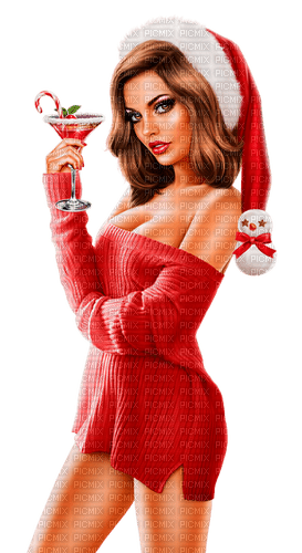 christmas  woman  by nataliplus - фрее пнг