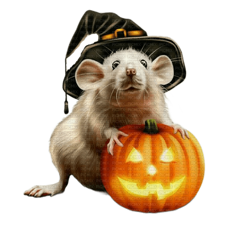 Halloween.Mouse.Souris.Ratón.Victoriabea - Free PNG