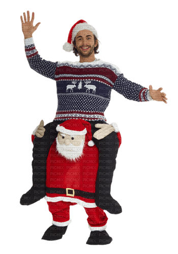 Kaz_Creations Man-Homme-Christmas-Costume - 免费PNG