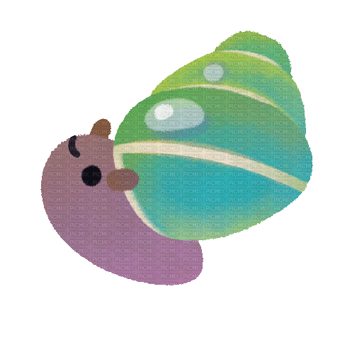 snail by pikaole - GIF animé gratuit