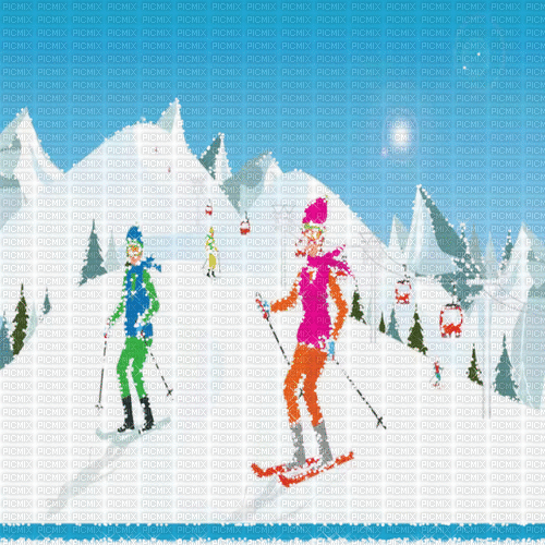 ski milla1959 - Бесплатни анимирани ГИФ