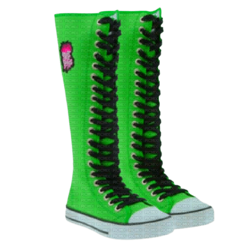 Boots Green - By StormGalaxy05 - ingyenes png