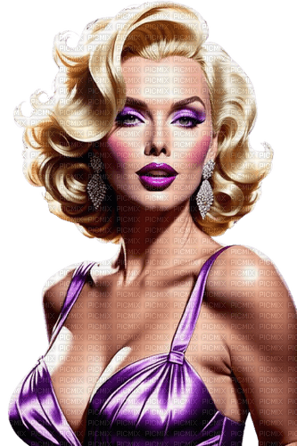 Marilyn Monroe - Rubicat - ingyenes png
