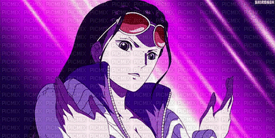 Nico Robin One piece laurachan - GIF animado grátis