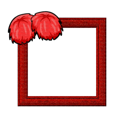 Small Red Frame - darmowe png