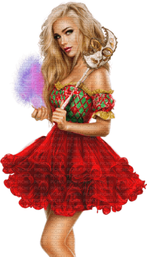 loly33 femme carnaval - δωρεάν png