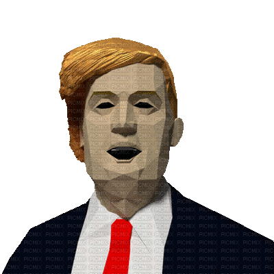 Kaz_Creations Man Homme Donald Trump Funny Animated - Gratis animerad GIF