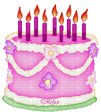 Cake.Torta.Gateau.Pink.Victoriabea - Ücretsiz animasyonlu GIF