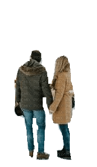 Couple hiver - png grátis