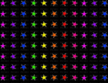 rainbow stars - Ücretsiz animasyonlu GIF