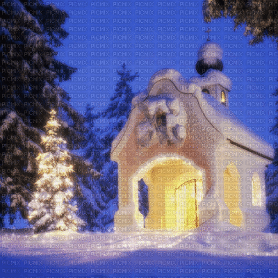 Winter Background - Zdarma animovaný GIF