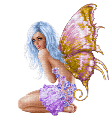 Kaz_Creations Woman Femme Fairy  Colours Colour-Girls - bezmaksas png