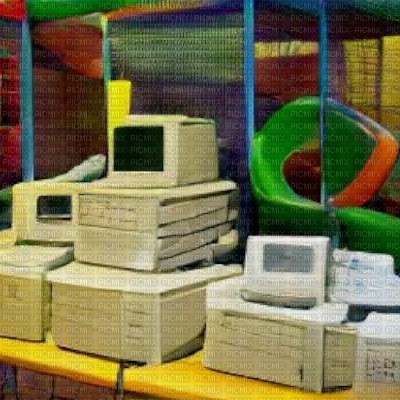 Computers in an Indoor Play Area - gratis png