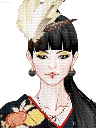 Japanese woman - 免费PNG