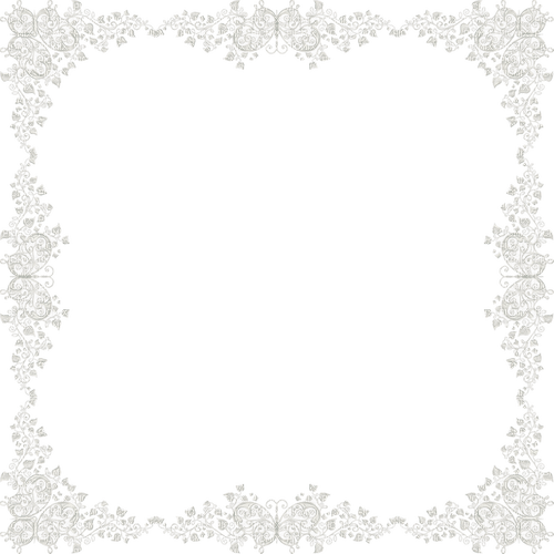 frame white lace - png grátis