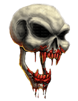 Gothic skull by nataliplus - png gratis