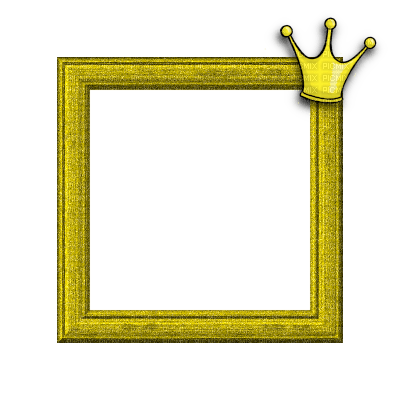 Small Yellow Frame - 無料png