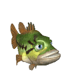 Fish Bass - Nemokamas animacinis gif