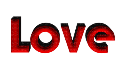 Kaz_Creations Deco Text Love  Colours - PNG gratuit