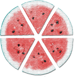 soave deco summer fruit watermelon scrap pink - PNG gratuit