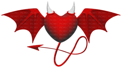 devil heart - PNG gratuit