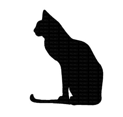 Cat Silhouette 2 - png grátis