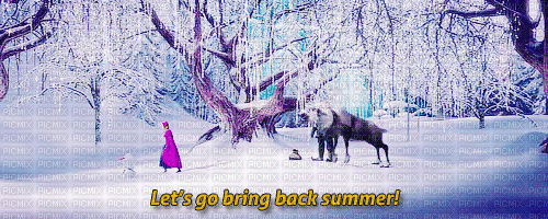 Let's go bring back summer! - Animovaný GIF zadarmo