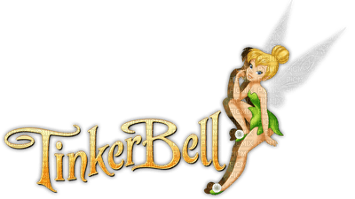Kaz_Creations Cartoons Tinkerbell Logo - PNG gratuit