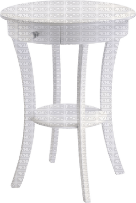 bord-table-white-minou52 - 免费PNG