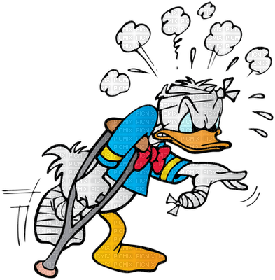 Kaz_Creations Cartoons Cartoon Donald Duck - png ฟรี