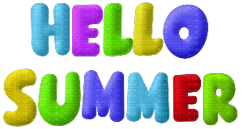 Hello summer - PNG gratuit