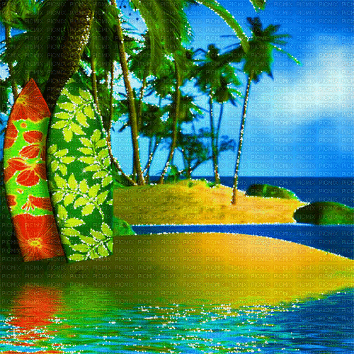 background hintergrund summer beach milla1959 - Besplatni animirani GIF