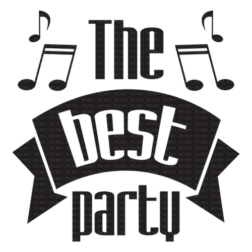 The best Party.Text.deco.Victoriabea - PNG gratuit
