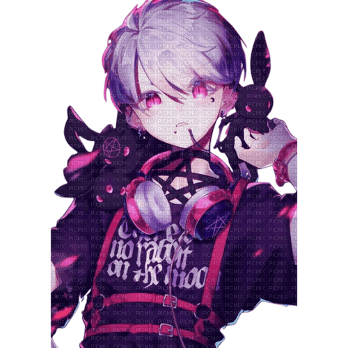 anime boy witch - 免费PNG