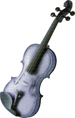 blue-violin-fiol-deco-minou52 - Free PNG