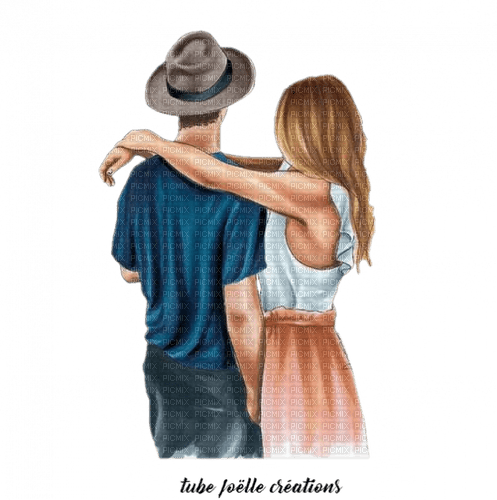 loly33 couple - png gratis