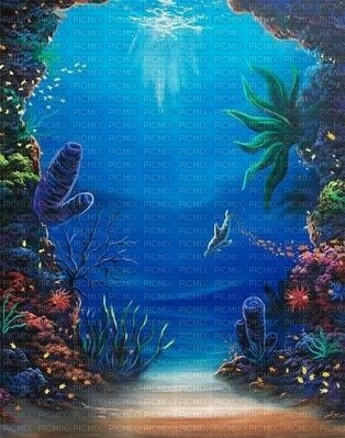 underwater background - kostenlos png
