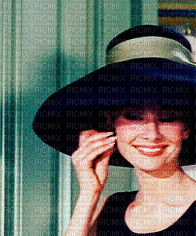 Audrey Hepburn Nitsa P - Gratis animeret GIF