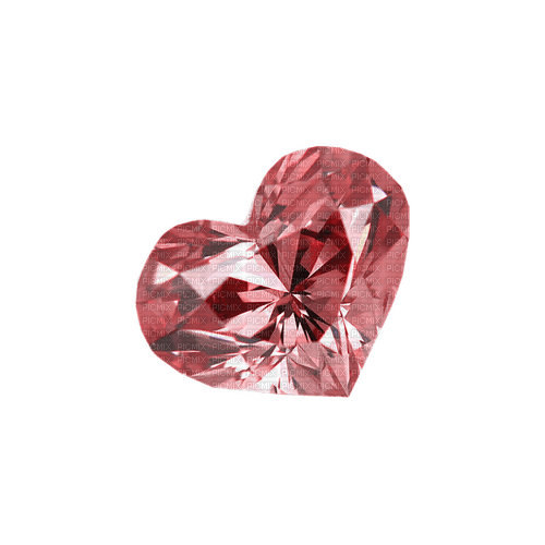 kikkapink deco scrap pink heart diamond - PNG gratuit