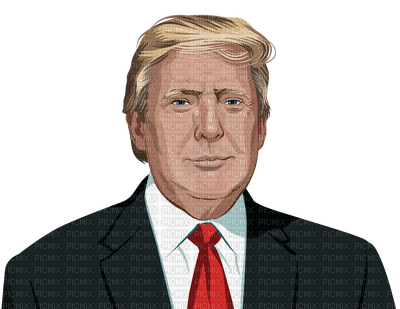 Kaz_Creations Donald Trump - ücretsiz png