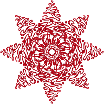 red star deco - png gratis