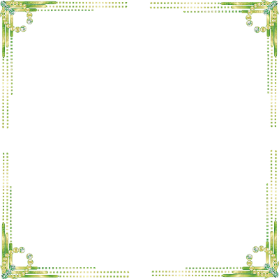 green frame, size 400x400 - Free PNG
