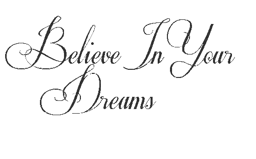 text dreams - Бесплатный анимированный гифка