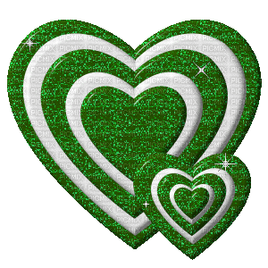 Glitter heart - Бесплатный анимированный гифка