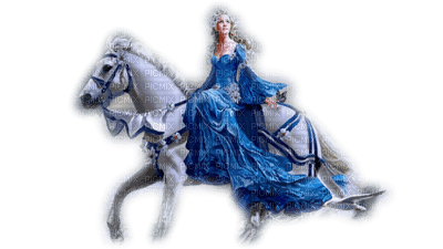 Kaz_Creations Woman Femme On Horse - darmowe png
